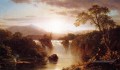 Paysage avec cascade paysage Fleuve Hudson Frederic Edwin Church